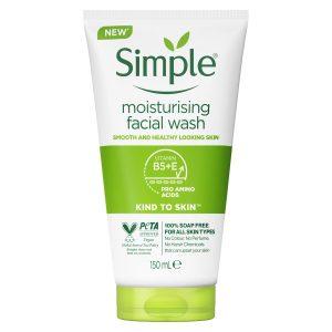 Simple Moisturising Face Wash, 150ml