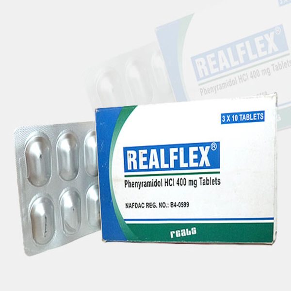 Realflex 400mg Tablets - Phenyramidol 400mg, 30 Tablets