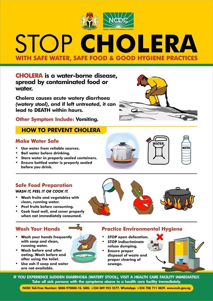 a poster with instructions on how to prevent infection