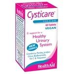 HealthAid Cysticare Tablets – box of 60 tablets, designed to support urinary tract health and bladder function
