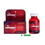 SupraMult Original – Box of 30 softgels formulated as a daily multivitamin and mineral supplement for overall health and immune support – product label clearly visible