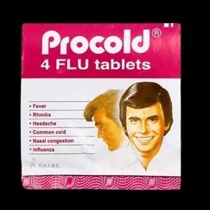 Procold Flu Tablets 4 Tablets for cold flu and respiratory wellness support in Nigeria pharmacy