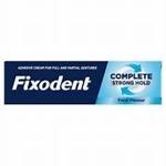 Fixodent Complete Strong Hold Fresh Flavour 47g – denture adhesive cream with all-day strong hold and fresh mint taste, available online at Asset Pharmacy Lagos Nigeria.
