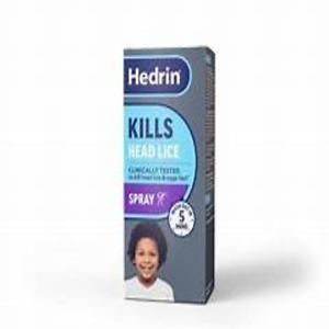 Hedrin Wash-Out Spray, 60ml – fast-acting head lice treatment spray that kills lice and eggs, easy wash-out formula, available at Asset Pharmacy Lagos Nigeria.