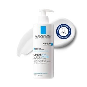 La Roche-Posay Lipikar Baume AP+M 400ml – dermatologist-recommended body balm for very dry, eczema-prone and sensitive skin. Enriched with Aqua Posae Filiformis, niacinamide and shea butter to restore the skin barrier, reduce itching, soothe irritation, and provide 48-hour hydration. Suitable for babies, children and adults. Available at Asset Pharmacy Lagos Nigeria
