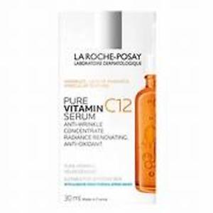 La Roche-Posay Pure Vitamin C12 Serum 30ml – anti-aging face serum with vitamin C, salicylic acid and neurosensine to brighten skin, reduce wrinkles and improve radiance