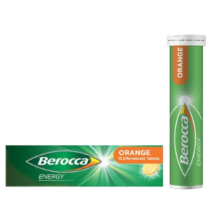 Berocca Effervescent Energy Tablets 15 Tablets vitamin B complex and vitamin C effervescent supplement for daily energy and wellness support in Nigeria pharmacy