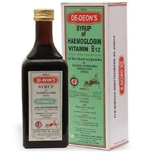 De-Deon's Syrup 150ml nutritional syrup formulated with vitamins minerals and essential nutrients to support healthy appetite growth energy metabolism immune function and overall wellbeing, original De-Deon's Syrup 150ml available from Asset Pharmacy
