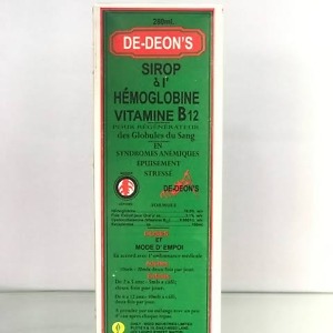 De-Deon's Syrup 280ml nutritional syrup formulated with essential vitamins minerals and nutrients to support healthy appetite growth immune function energy metabolism and overall wellbeing, original De-Deon's Syrup 280ml available from Asset Pharmacy