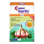 Emzor Garlic Oil Capsules 30 Capsules garlic oil food supplement formulated to support heart health immune system function antioxidant protection cardiovascular wellness and overall wellbeing, original Emzor Garlic Oil Capsules 30 Caps available from Asset Pharmacy