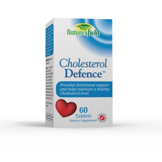 Cholesterol Defence Tablets 60 Tablets dietary supplement formulated with plant sterols vitamins and heart health nutrients to support healthy cholesterol levels cardiovascular wellbeing heart health and overall wellness, original Cholesterol Defence Tablets available from Asset Pharmacy